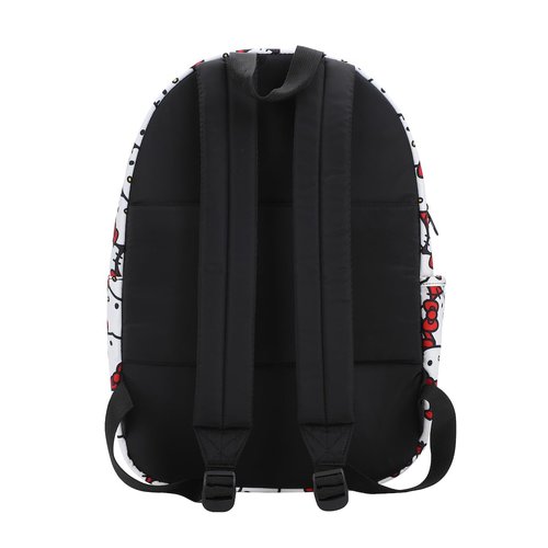 Sanrio Hello Kitty Head Toss AOP with Hello Kitty Verbiage Travel Backpack
