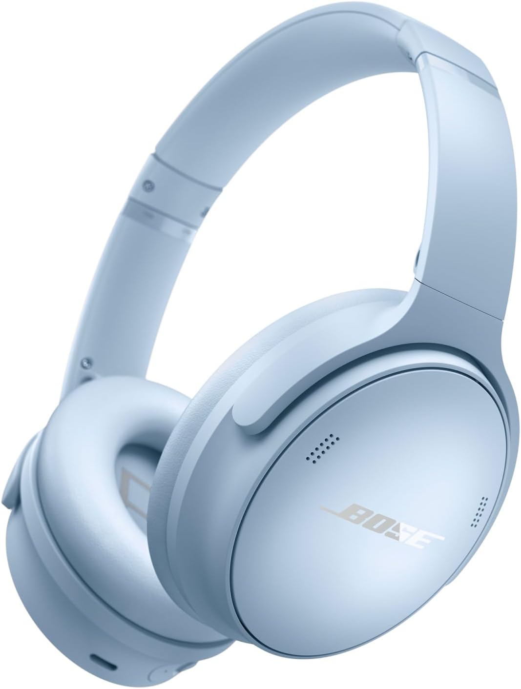 Bose QuietComfort Bluetooth Headphones, Wireless Headphones with Active Over Ear Noise Cancelling and Mic, Deep Bass, Up to 24 Hours of Playtime, Sandstone