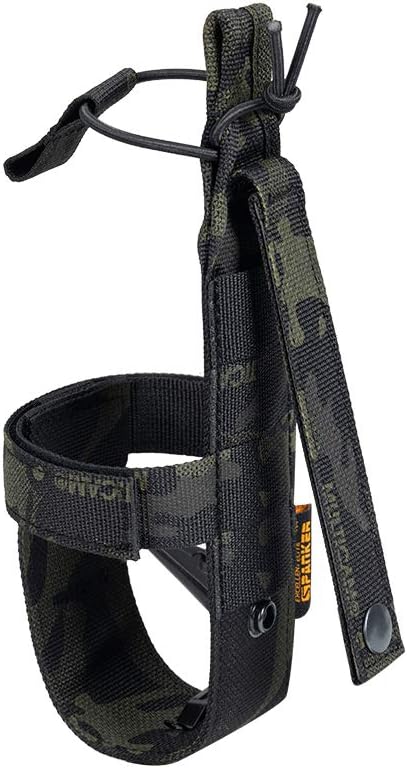 EXCELLENT ELITE SPANKER Tactical Military Portable Belt Bottle Holder Pouch Molle Adjust EDC Water Bottle Carrier for Hunting Walking Running Traveling