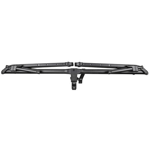 KUAT 2" Piston Pro Platform Rack - Secure Rugged Durable Portable Foldable Easy-to-Use No Frame Contact Dual Ratchet 2-Bike Hauling Platform with 5" Max Tire Width