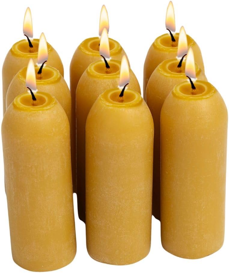 UCO 12-Hour Beeswax Candles for Lanterns | Long-Burning & Made in USA