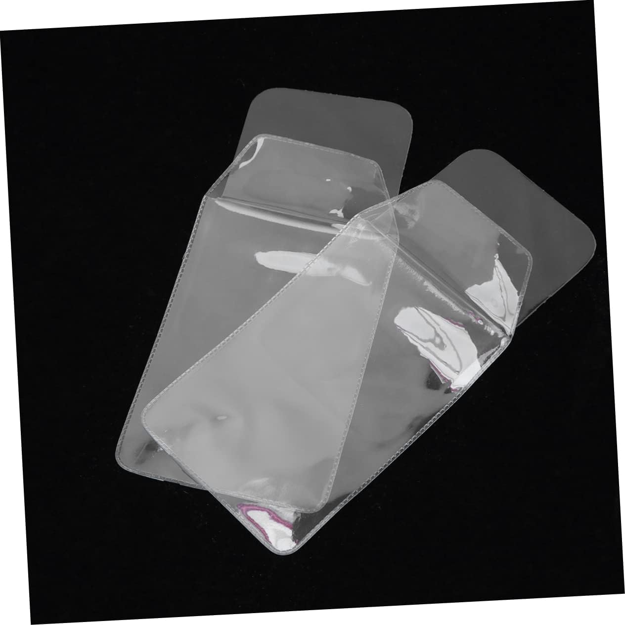 Pack of 20 Transparent PVC Pocket Protectors for Pen Leaks - Clear Pen Leak Protector for Doctors, Nurses, Lab Coats, and Office Supplies - Shirt Pocket Organizer
