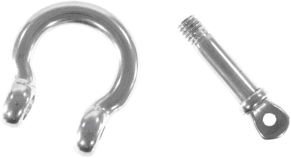 Paracord Planet Stainless Steel and Alloy B-Shackles, D-Shackles, O-Shackles, & U-Shackles for Paracord Survival Bracelets (Pack and Single Sizes)