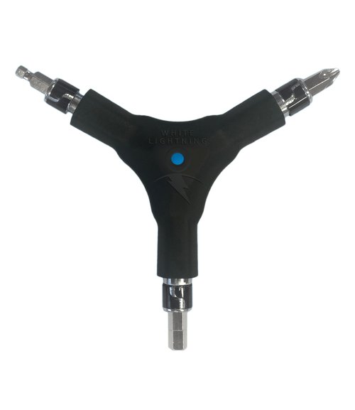 White Lightning 6-in-1 Bike Tool - Maintenance Tool for Mountain, Road and Electric Bicycles