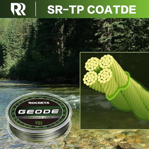 Camo Green Braided Fishing Line 30LB 150YDS - Super Strong Power Braid
