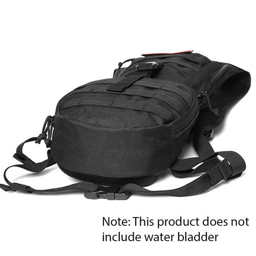 Tactical Molle Hydration Pack Backpack Running Hydration Vest Adjustable Shoulder Strap Water Backpack for Cycling, Hiking, Running, Climbing, Hunting, Biking (Green)