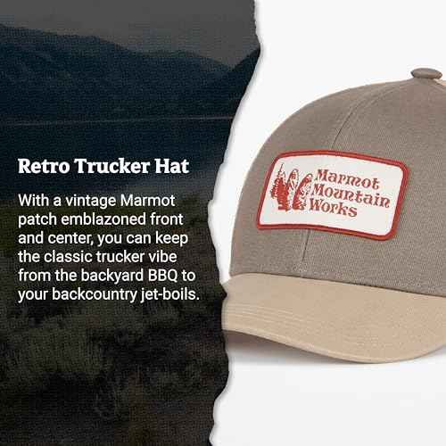 MARMOT Unisex-Adult Retro Trucker Hat