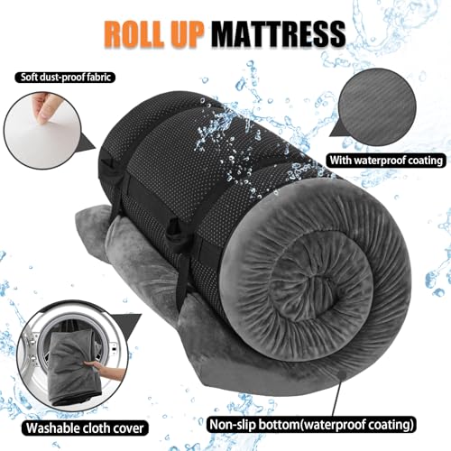 Aodisman 3-Inch Thick Camping Sleeping Pad with Memory Foam, Cot-72x24x3"