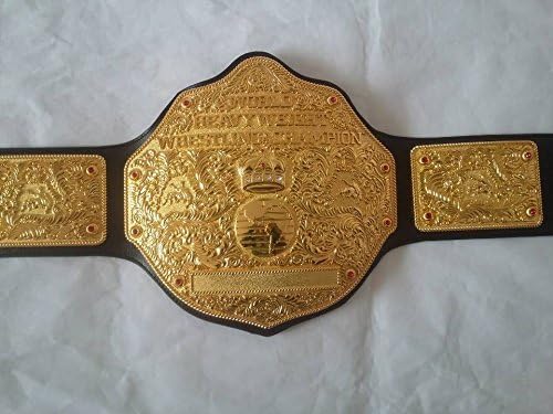 Adult Replica Big Gold Wrestling Championship Belt Title
