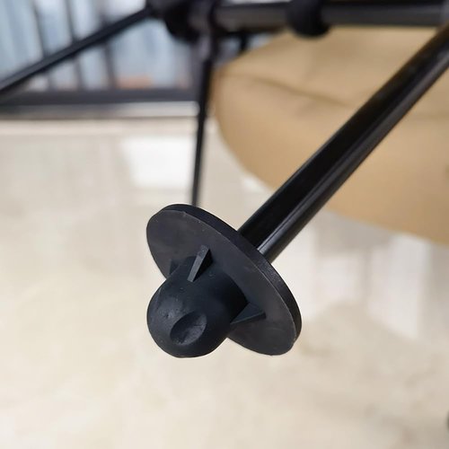 ZCZQC 4PCS Camping Chair Foot Pipe Diameter Anti Sag Frisbee Foot Cover Plastic 14mm Fishing Chair Folding Lazy Foot Cushion Removable Anti-Slip Stool Foot Replacement for Hiking Outdoor Activities