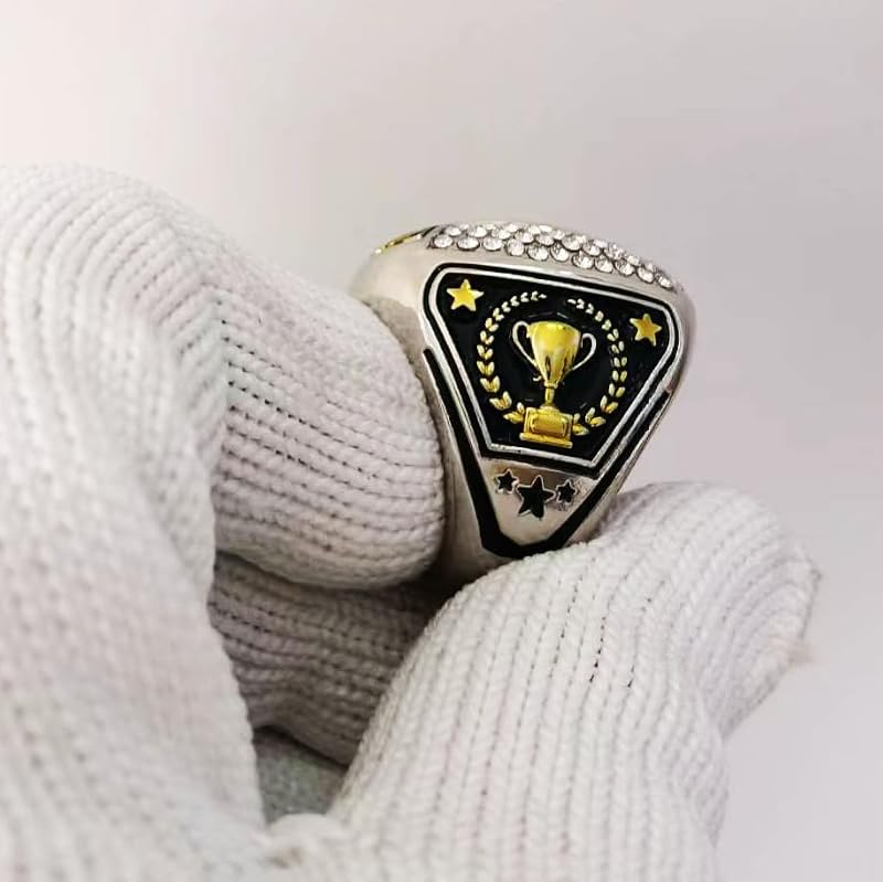Goat Championship Ring - Size 10 Award Trophy Medal for Tournament Champion