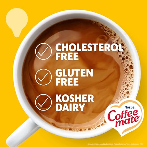 Hazelnut Coffee Creamer Singles Liquid Non-Dairy 0.43oz Pack of 180