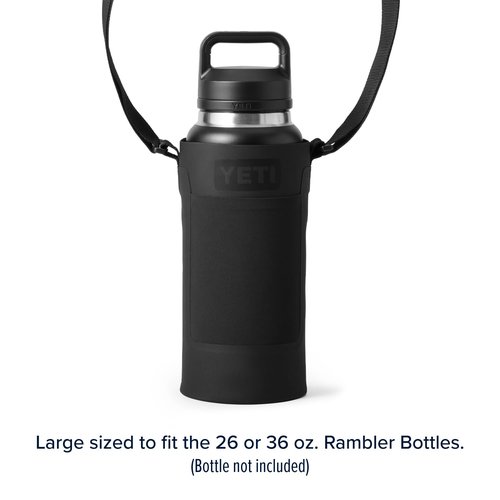 YETI Large Bottle Sling for Rambler 26 & 36 oz. Bottles, Black