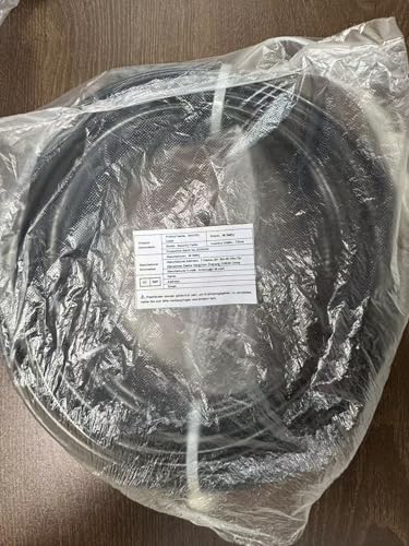 Fitness Pulley Cable Gym Cable Replacement for Pulley Cable Machine,Pulley Cable for DIY Home Gym,Wire Rope Length for Weight Lift Pulley System,Steel Cable Thick 5mm TPU (Long Cable with Parts, 33FT)