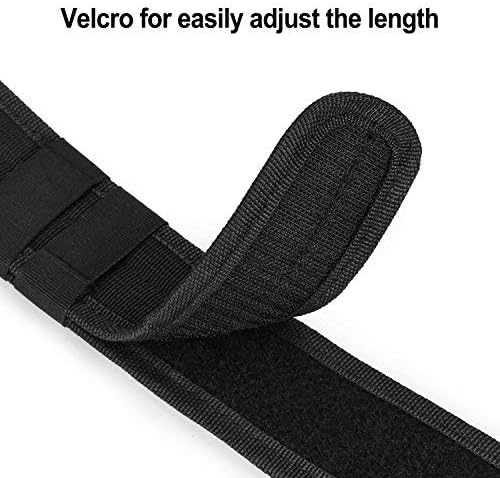 AGPTEK Police Security Tactical Combat Gear Utility Nylon Belt (Black)