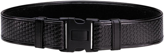 Bianchi #7950 Basket Weave Duty Belt, Black, Medium 34-40