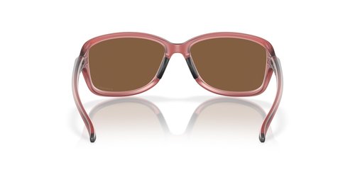 Oakley Women's OO9301 Cohort Rectangular Sunglasses, Matte Transparent Berry/Prizm Bronze, 62 mm