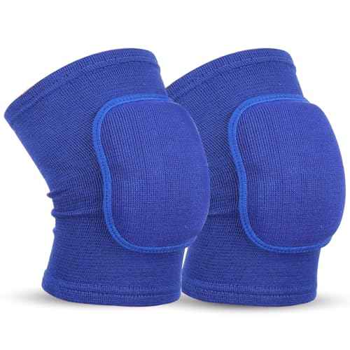 Arm Brace Pads Elbow Protector Strap, Support Fitness Arm Protector Compression Arms Breathable Sleeve Wrap with Padded Soft Support Cushion for Men and Women(Blue)