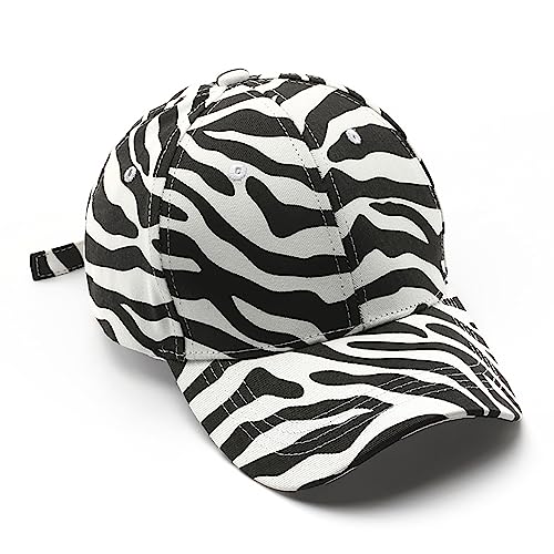Striped Cap Unisex Baseball Cap Casual Sun Hat