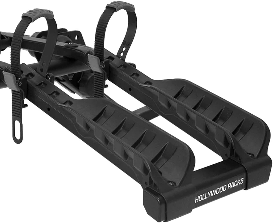 Hollywood Racks Destination 4 Hitch Bike Rack, Lightweight, Black - Platform Style Bike Rack for Car Carries up to 4 Bikes for Safe, Secure Transport - Fits Most Bike Styles, Sizes and Models