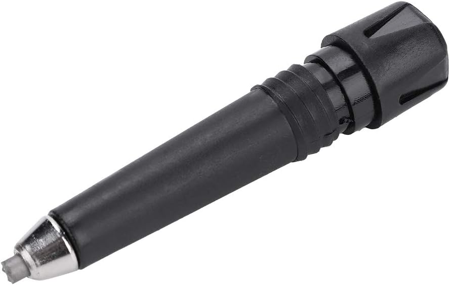 Alomejor 4-Pack Tungsten Carbide Trekking Pole Tips Replacement for Hiking Walking Sticks - Black Tips for Camping Outdoor Adventures