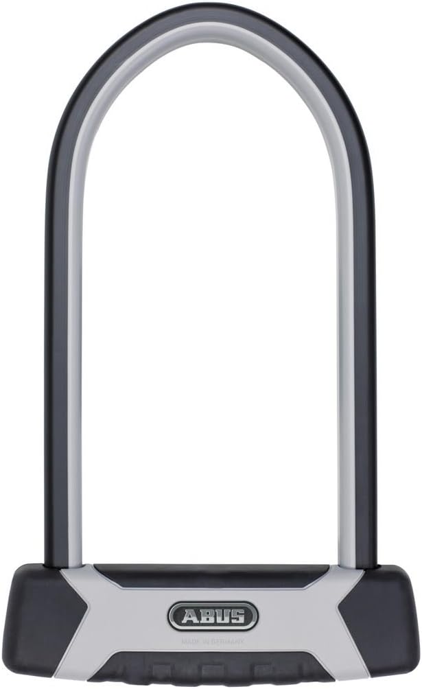 ABUS Anti-Theft Key Lock Black Bike Lock, 108mm Diameter, 13mm Thick, 230mm High