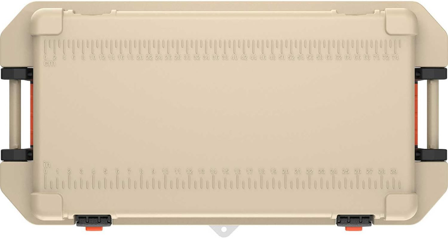 Pelican 95QT Elite Cooler | 72 Can Capacity with Ice | 10+ Day Ice Retention | Rubberized Grip Handles | Guaranteed for Life