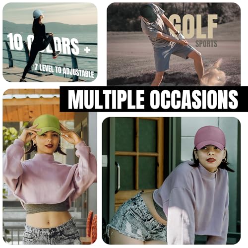 Performance Snapback Hats for Men Women,6 Panel Baseball Cap,Golf,Running,Workout
