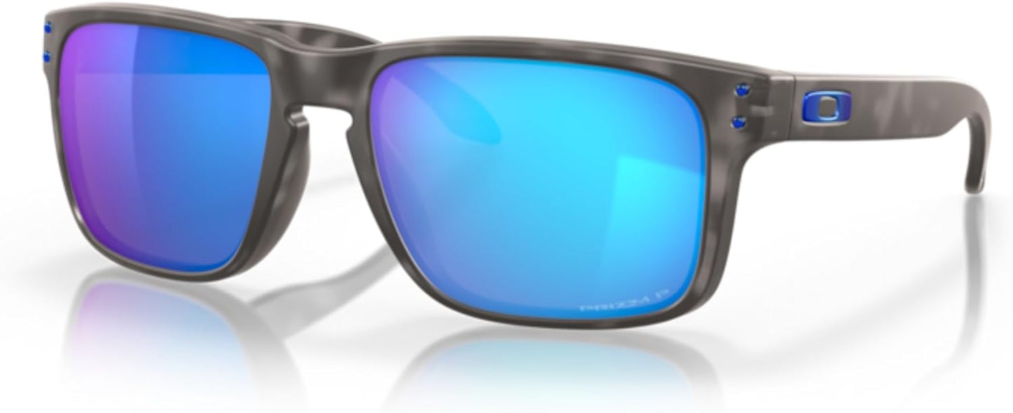 OAKLEY Holbrook OO9102 Square Sunglasses for Men+ Bundle Accessory Leash Kit, Microfiber Pouch