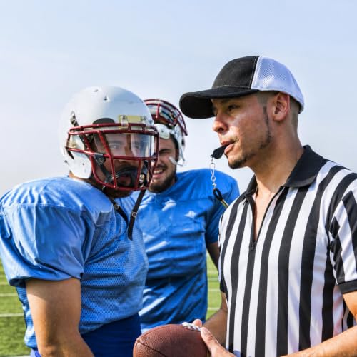 Okxiri Unisex Referee Shirt Large - Sports Officiating Uniform for Men & Women