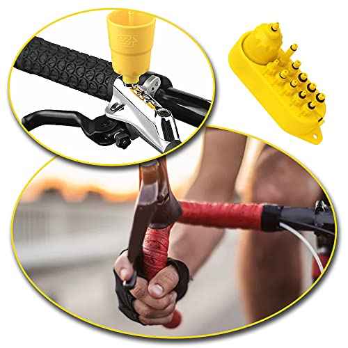 Brake Bleed Kit,Bicycle Hydraulic Disc Brake Bleed Kit Repair Tool High Strength Brake Bleeding Set Mountain Oil Bike Bleed Kit for Series Bike Brake Repair