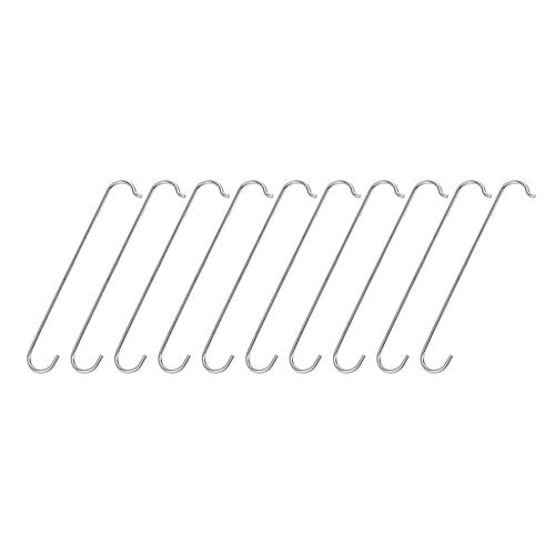 Chazcool 10PCS Stainless Steel Bicycle Chain Hooks, Bicycle Chain Hook for Mountain Road Bicycle, Bike Chain Hook