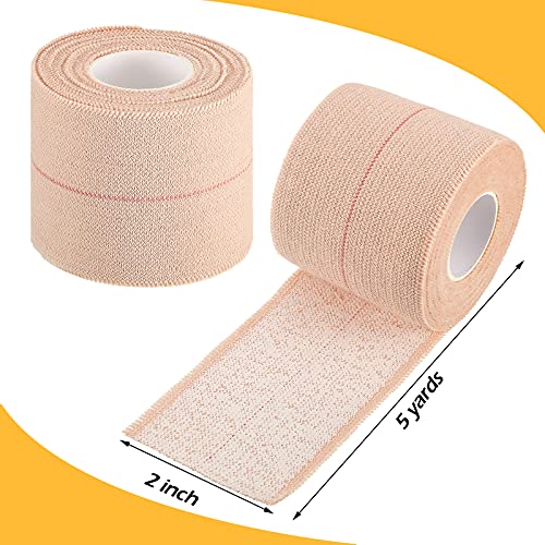 Elastic Bandage Tape 2 Rolls 2 Inch Wide Apricot - Sports & First Aid