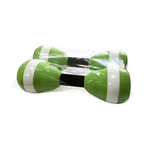 New Water Aerobic Exercise Foam Dumbbells Pool Resistance 1 Pair, Water Fitness Exercises Equipment for Women Senior Weight Loss