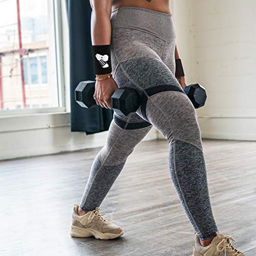 Kettlebell Wrist Guards with Sweatbands - Shock Absorbing Support for Weightlifting