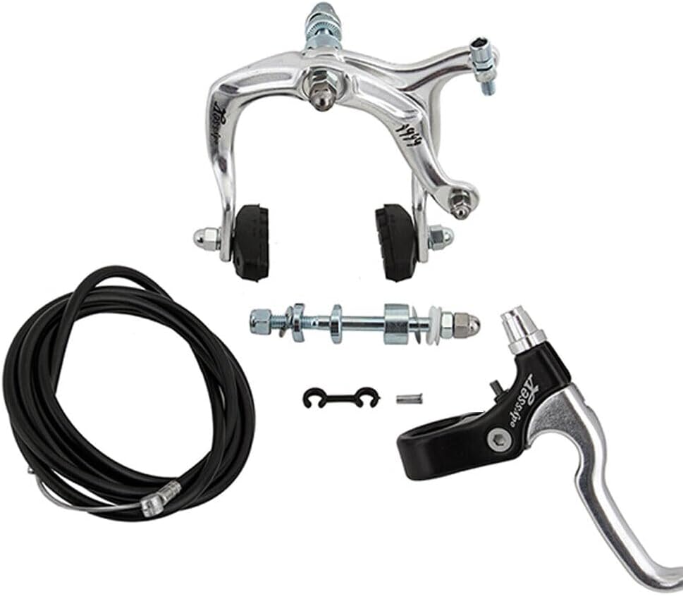 Odyssey 1999 Sidepull Caliper Brake Set, Silver