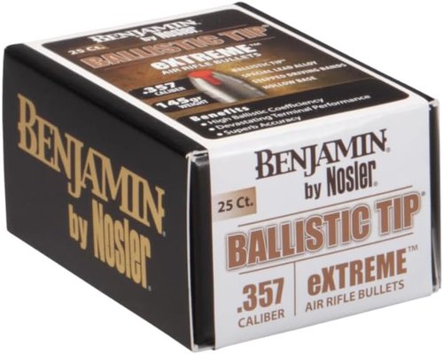 Benjamin BPN357 Extreme .357, 145-Grain Bullet by Nosler