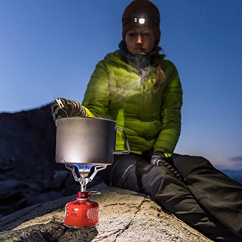 Ultralight Backpacking Camping Stove - Fast Boil & Adjustable Flame