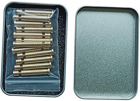 Field Points Copper Bolt with Surface Embossed Inserts Inner Diameter .244 Carbon Arrow (12-Pack)