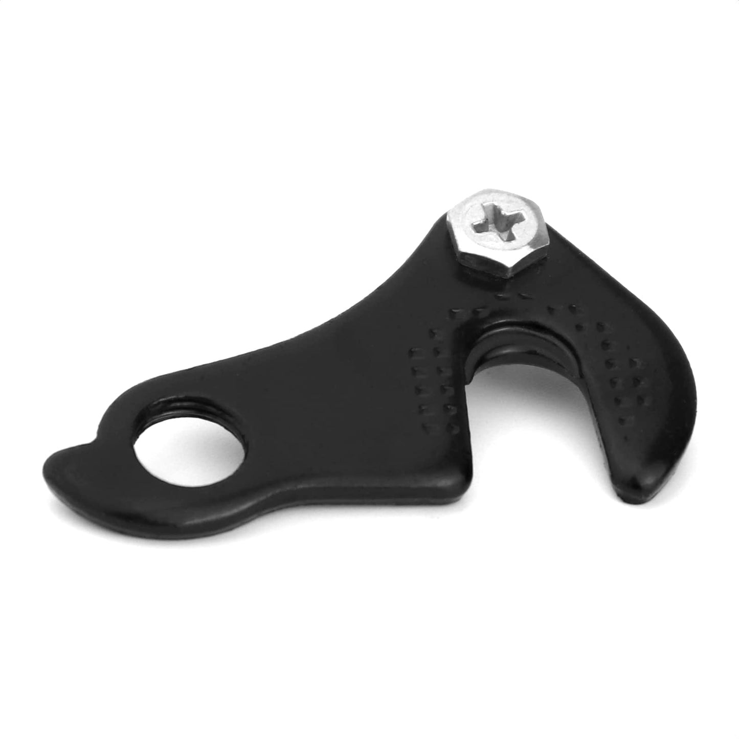 KIEVODE Index Derailleur Hanger Plate for Shimano and SRAM with Nut and Bolt Adapter - Replacement Hanger Part for Rear Derailleur - for Mountain Bikes, Road Bicycles, and MTBs