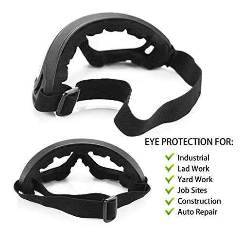 GUSTYLE 2 Pack Children's Safety Glasses with Wind Resistance and UV400 Protection Perfect for Foam Blasters Gun