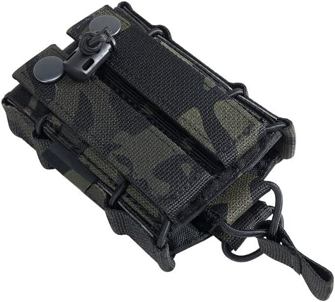 EXCELLENT ELITE SPANKER Tactical Molle Single/Double Open-Top Mag Pouch for M4 M14 M16 AR15 G36 Magazine