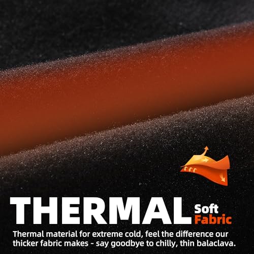 Balaclava Ski Mask for Winter Thermal Windproof Warm Face Mask for Cold Weather Outdoor Sports