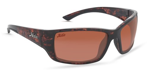 Hobie - Everglades Float Polarized Sunglasses - Outdoor Sunglasses with HydroClean Lenses for Men and Women - Copper Lenses/Dark Brown Tortoise Frame