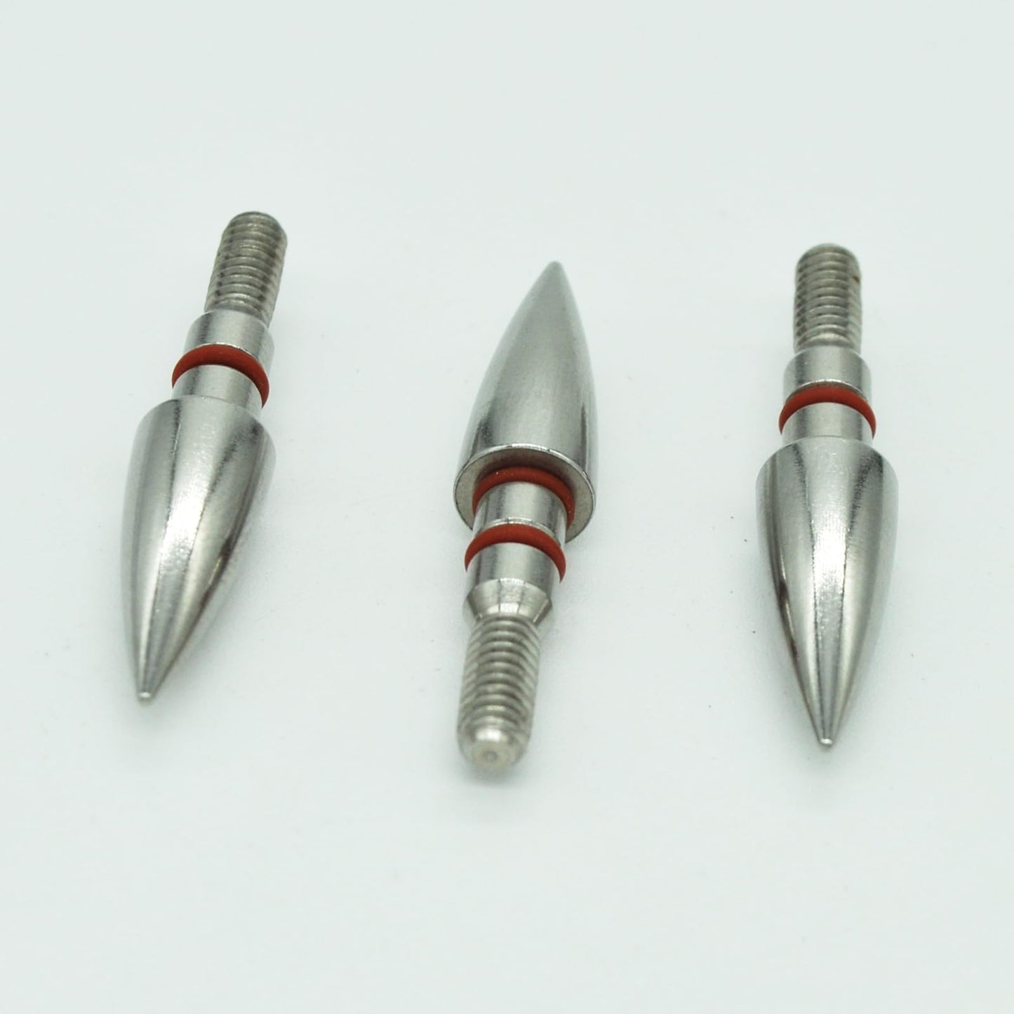 YIMEI 12pcsField Points Archery ArrowTips100-200 Grain Field Points5/16inch Screw in Bullet Points Arrowheads Broadheads for Crossbow Recurve Bow Compound Bow (100Grains)