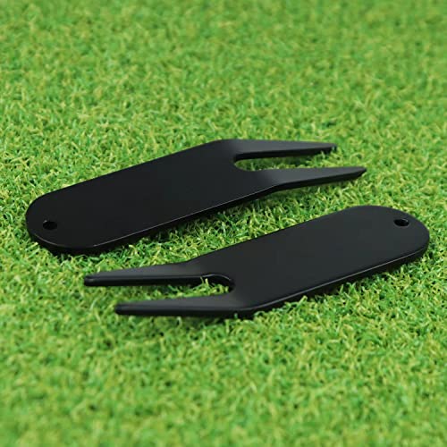 6 Pack Golf Divot Repair Tools - Lightweight and Durable Metal Golf Accessories