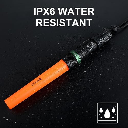 LED Traffic Wand Flashlight 250 Lumens, 11-Inch Emergency Signal Light