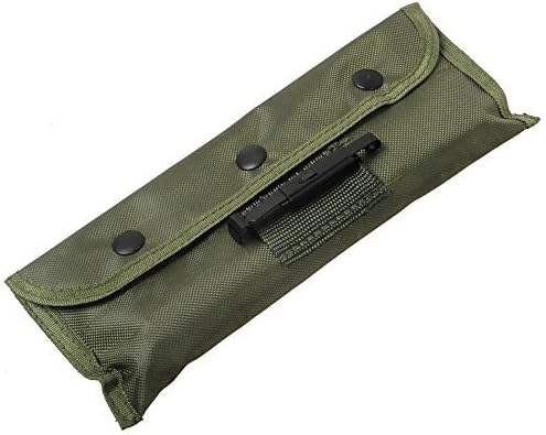 Rifle Gun Cleaning Kit Set Shotgun Cleaner Brush Rod Maintenance for .22cal .223 556 Caliber with Durable Pouch Accessories