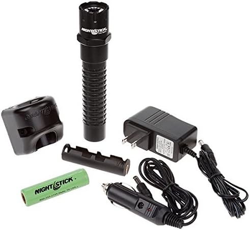 TAC-560XL Rechargeable Tactical Flashlight - 6.25-Inch, 560 Lumens, Black