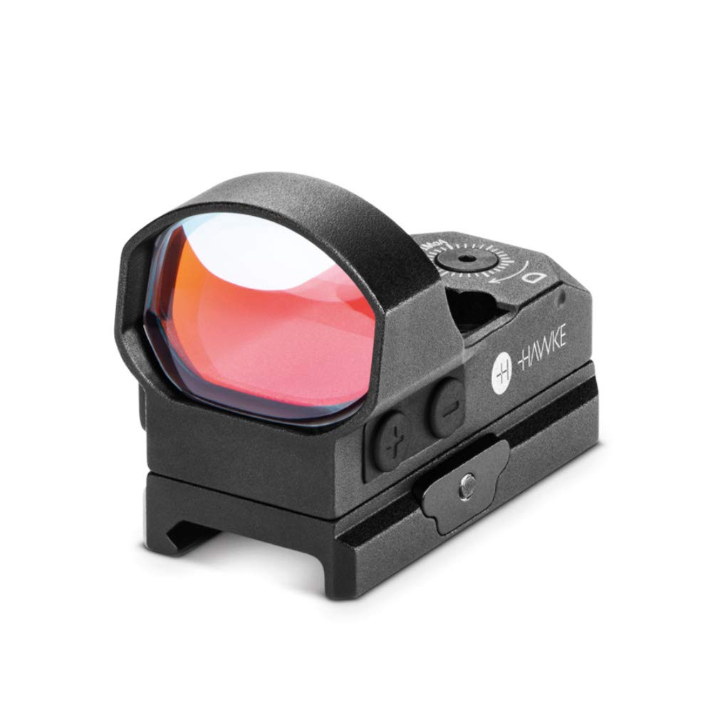 Hawke Sport Optics Wide View Digital Control Reflex Red Dot Sight w/Battery Tray, 3 MOA, 12144